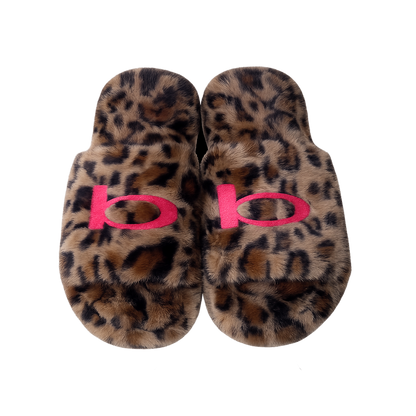Team B Cheetah Print Slides
